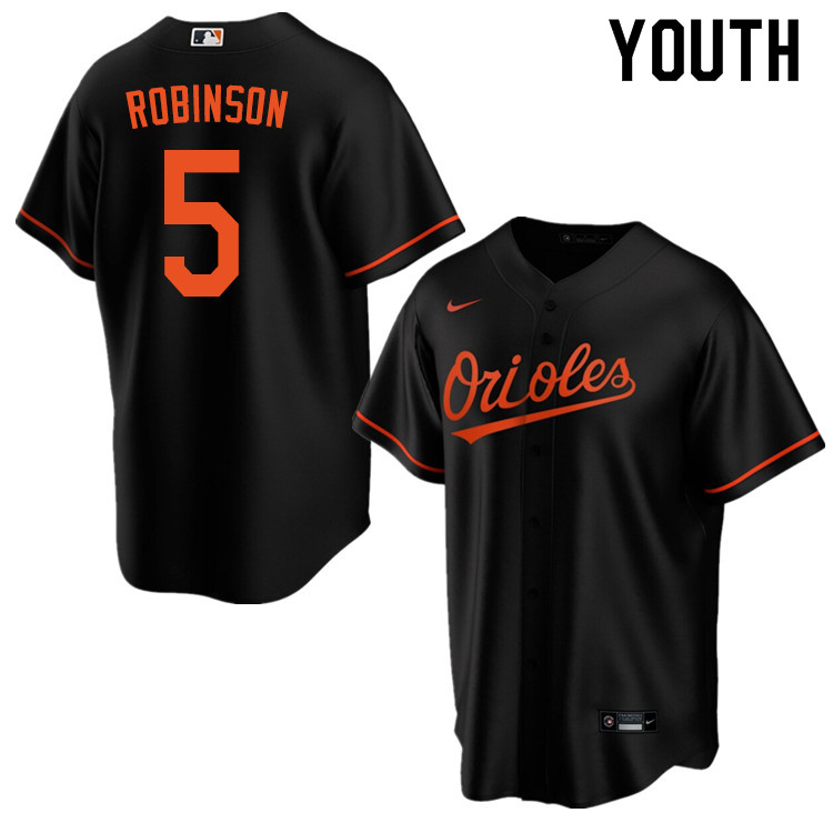 Nike Youth #5 Brooks Robinson Baltimore Orioles Baseball Jerseys Sale-Black